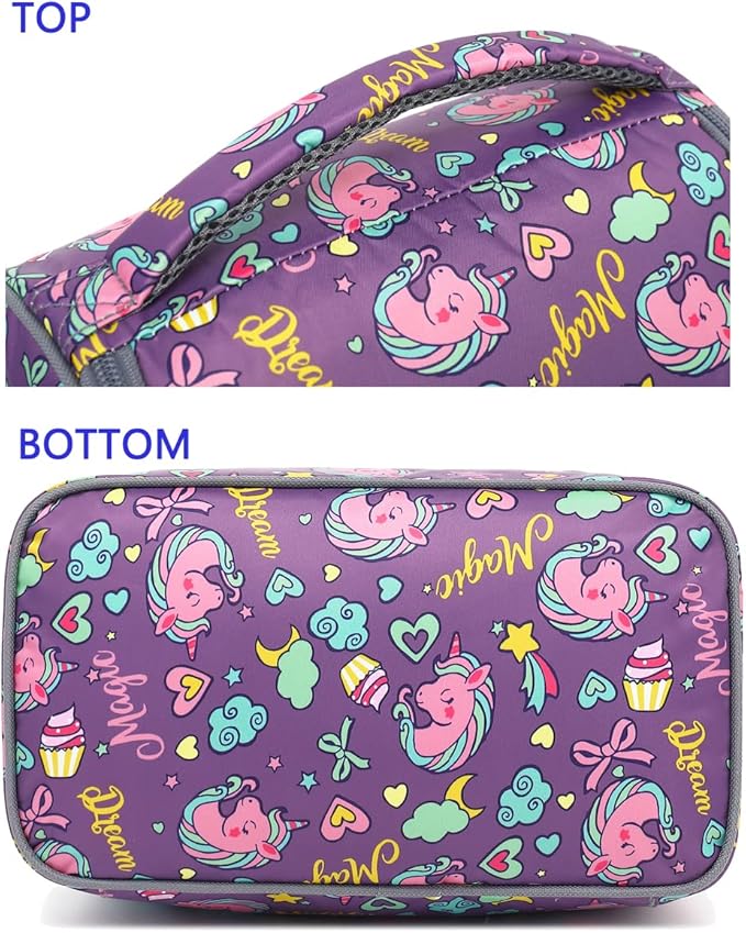 FlowFly Double Decker Cooler Insulated Lunch Bag Large Tote - Image 9