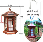 Solar Outdoor Waterproof Hanging Lantern, Yard Decorative Solar Lights PVC - Image 5