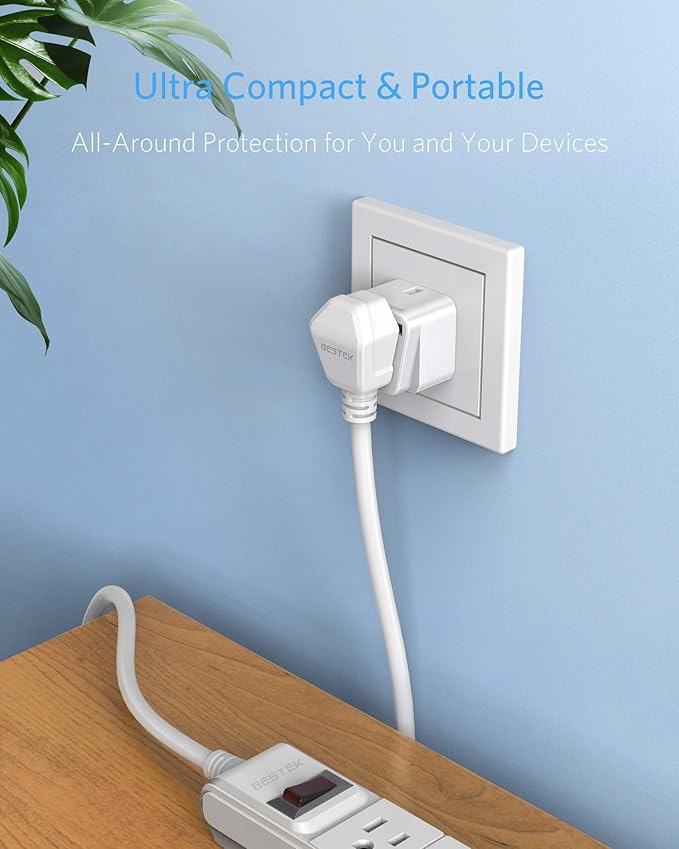 BESTEK Japan Travel Plug Adapter, Grounded Universal Type A Plug Adapter JP to - Image 3