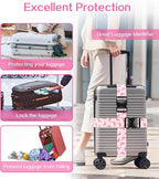 Luggage Straps for Suitcases Travel Belt Luggage Band Heavy Duty Traveling - Image 4