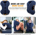 Inflatable Travel Pillow, Support Head, Used - Image 4