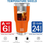 WETOWETO 30 oz Tumbler Stainless Steel Vacuum Insulated Coffee Ice Cup Double - Image 4