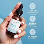 Eva Naturals Skin Firming Serum with Hyaluronic Acid, Vitamin C, and Niacinamide for Face - 2 Pack