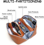 BOYATU Travel Makeup Bags for Women: 3 Pcs Large Make up Bags Set - Image 8