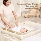 ANGELBLISS Baby Bassinet Bedside Crib, Pack and Play - Image 5