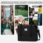 Travel Duffel Bag, Sports Tote Gym Bag, Shoulder Weekender Overnight Bag - Image 7