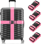 BILIONE Luggage Straps, TSA Approved Add a Bag Premium Accessory by BILIONE