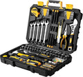 DEKOPRO 158 Piece Tool Set-General Household Hand Tool Kit, Auto Repair Tool Set by DEKOPRO