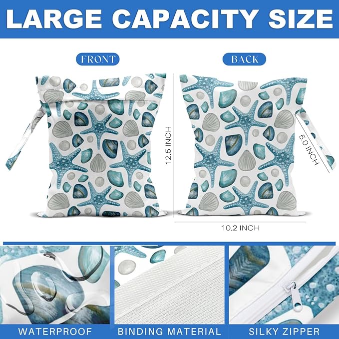 Beach Bags Wet Bag for Swimsuit Tote Bag for Friends Travel Gifts, Aloha Bags - Image 6