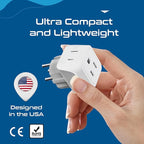 Ceptics Israel Plug Adapter - 2 in 1 Type H Adapter - Image 6