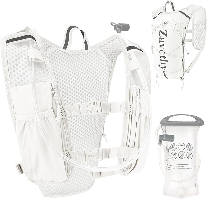 Zavothy Hydration Running Vest for Men & Women – Lightweight 1.5L Hydration Pack by Zavothy