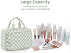 Narwey Travel Toiletry Bag for Women Large Hanging Makeup Bag Organizer - Image 6