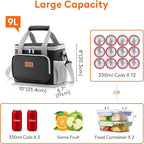 Lifewit Medium Lunch Bag Insulated Lunch Box Soft Cooler Cooling Tote - Image 4