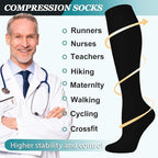 ACTINPUT 8 Pairs Compression Socks - Image 5