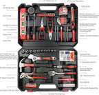 Yougfin 120 Piece Tool Set General Household Hand Kit - Image 2