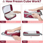 8 Set/6 Set/4 Set Compression Packing Cubes - Image 6