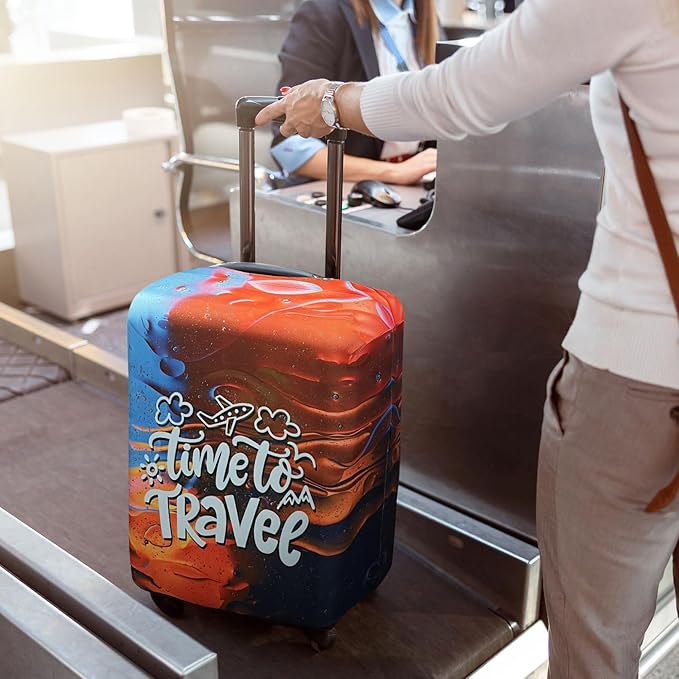 Explore Land Luggage Cover Suitcase Protector Fits 31-32 Inch Case - Image 6