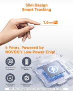 NOVOO Air Locator Tag Wallet Tracker Card - Image 2