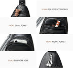 Sling Bag for Women Cross Body Bags Fanny Packs Shoulder Bag Sling Backpack - Image 7