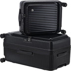 2 pieces 20/29 Aluminum Frame Carry On and Checked Luggage Set by Kaleenie