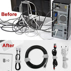 Nearockle 16Pcs Silicone Cable Straps Wire Organizer - Image 5
