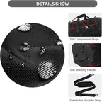 Vomgomfom 32" Soft-Sided Foldable Wheeled Travel Duffel Bag, Expandable 110L to - Image 5