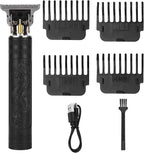 LQTⓇ Professional Beard Trimmer for Men, Rechargeable Hair Trimmer, Hair Clipper for for Hair Cutting, Cordless Electric Razor Shavers, Mens Gifts（Black）