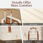 COOLIFE Luggage Carry On Luggage Suitcase Softside Wheeled Luggage Lightweight - Image 5