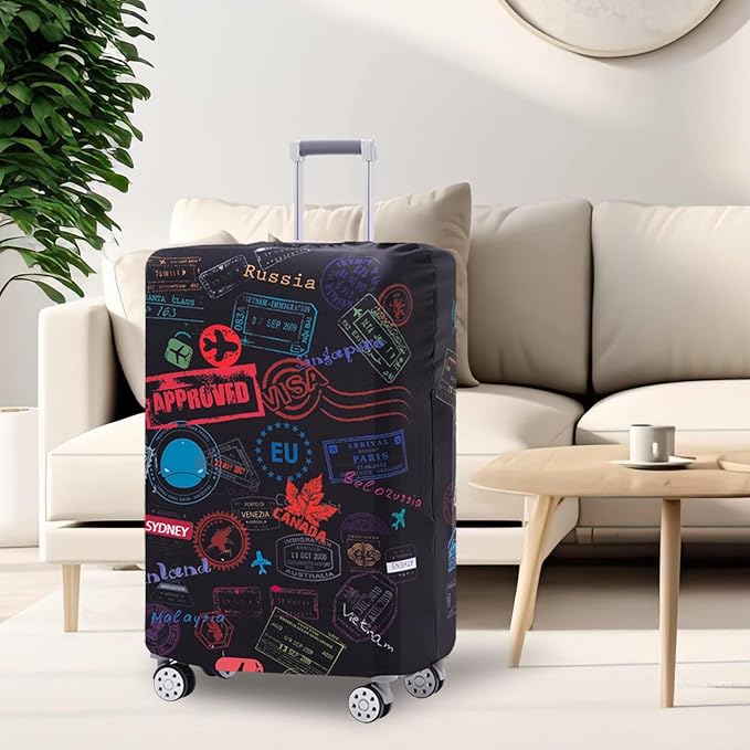 TRAVELKIN more than travel Luggage Cover Washable Suitcase Cover Protector - Image 9