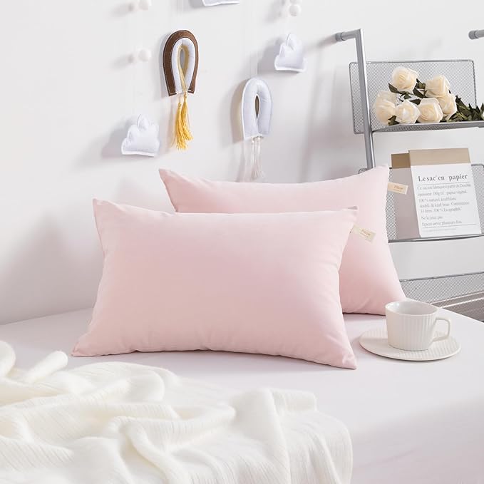 NTBAY Toddler Pillows, Down Alternative 13"x18" Pillows, Machine Washable - Image 2
