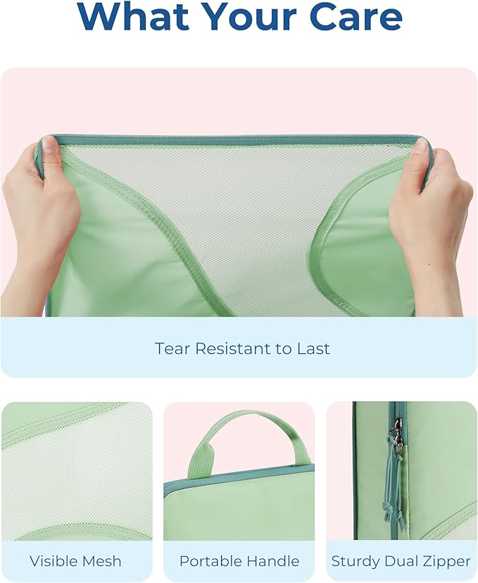 BAGSMART Compression Packing Cubes - Image 6