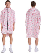 Cloak raincoat Unisex poncho Adult hooded men and women - Image 2