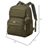 BabbleRoo Diaper Bag Backpack, Travel Backpack - Image 10