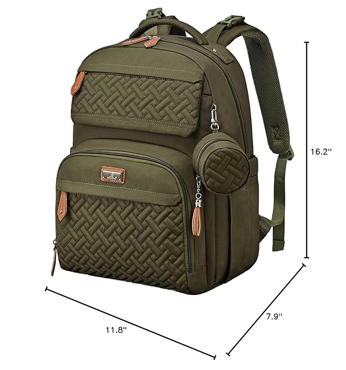 BabbleRoo Diaper Bag Backpack, Travel Backpack - Image 10