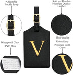 Luggage Tag PU Leather for Suitcase Baggage Handbag Travel Bag Label Suitcase - Image 3