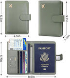 Melsbrinna Premium Leather Passport Holder Covers Case, Waterproof Rfid - Image 4