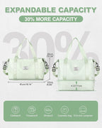 Travel Duffel Bag, Sports Tote Gym Bag, Shoulder Weekender Overnight Bag - Image 4