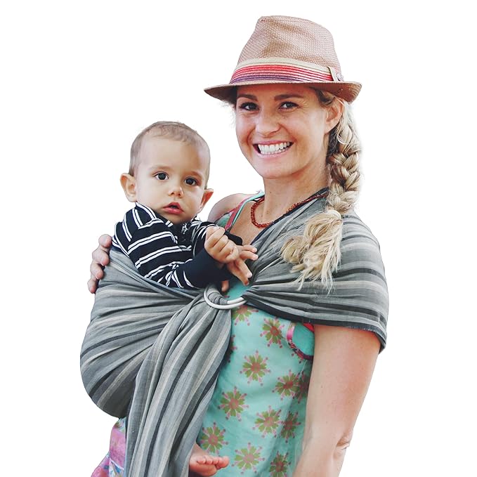 Hip Baby Wrap Ring Sling Baby Carrier by HipBabyWrap