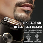 Electric Foil Shavers for Men: Upgraded Mini Electric Razor - Image 2