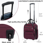 KROSER Carry On Underseat Multi-functional, 16-inch Underseater Lightweight - Image 3