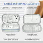 FYY Travel Cable Organizer Pouch Electronic Accessories Carry Case Portable - Image 3