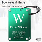 Personalized Luggage Tags: Custom Metal Luggage Tags - Image 2