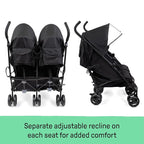 Summer Infant 3Dlite Folding Lightweight Side by Side Double Stroller - Image 7