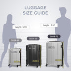 LEGEND WALKER BLADE-Ultralight PC Fiber Luggage, 5604-48-WHCB - Image 6