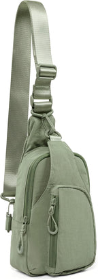 ODODOS Daily Sling Bag with Adjustable Straps Crossbody Chest Bag Lightweight by ODODOS