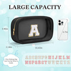 YOOLIFE Initial Travel Makeup Bag Pouch - Image 4