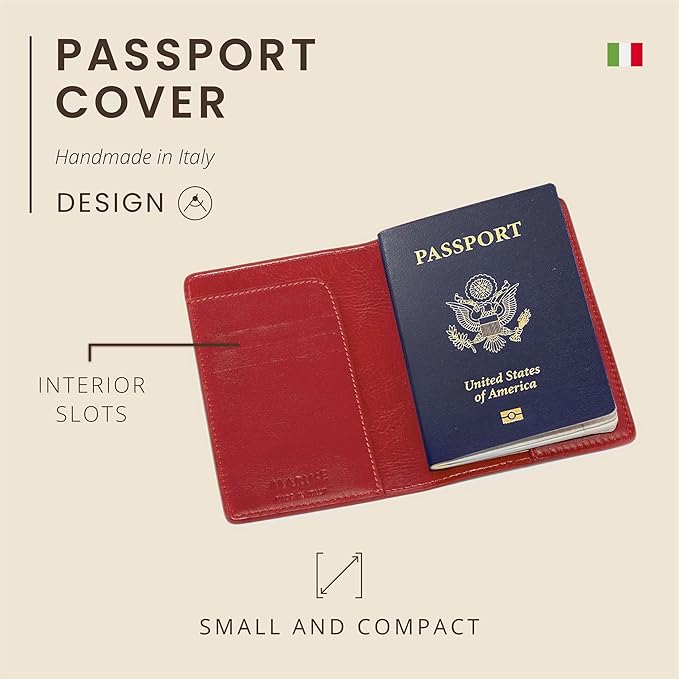 Maruse Italian Leather Passport Cover - Image 3