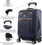 Travelpro Platinum Elite Softside Expandable Carry on Luggage, 8 Wheel Spinner - Image 2