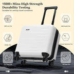 16 Inch Carry On Luggage Airline Approved, Expandable Lightweight ABS+PC Hard - Image 6