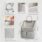 2 Pack Wall Hanging Storage Bag, Wall Hanging Organizer - Image 2